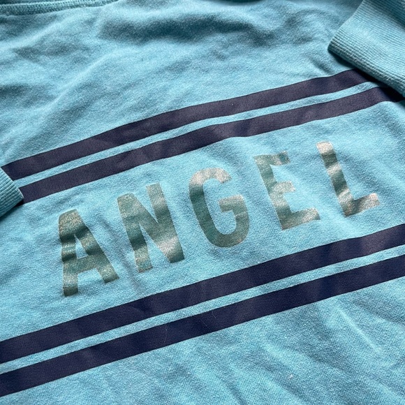 🩷VICTORIA SECRET ANGEL LOGO ZIP UP HOODIE SWEATSHIRT SIZE MEDIUM ANGEL WINGS - Picture 5 of 16